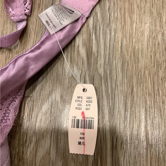 NWT**-VICTORIA’S SECRET Purple and Blue 2-pc Lace Garter Set | OFFERS WELCOME! - Picture 4 of 5